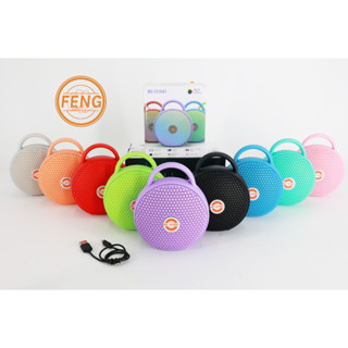 Caixa de som Bluetooth 5.0 com Led colorido USB portátil Presente Cor macaron