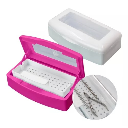 Bandeja Esterilizadora Material Alicate Pinça Manicure Cílios