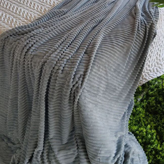 Manta canelada casal Manta microfibra grossa super soft em Oferta na Shopee