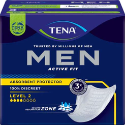 Absorvente para Incontinência Urinária Tena MEN Level 2 Medium 10 unidades