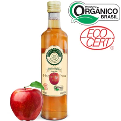 Vinagre de Maçã Orgânico 500ml Acidez 4,2% - São Francisco