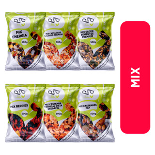 Mix P&P Todas Opções (Nuts/Castanhas/Nozes/Frutas Secas/Damasco/Sementes/Linhaça)