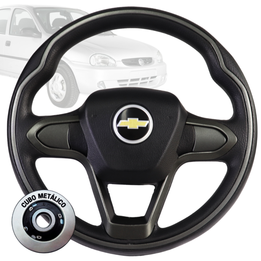 Volante Esportivo Bmw Grafite Corsa Premium Cosa Maxx Corsa Frente Montana