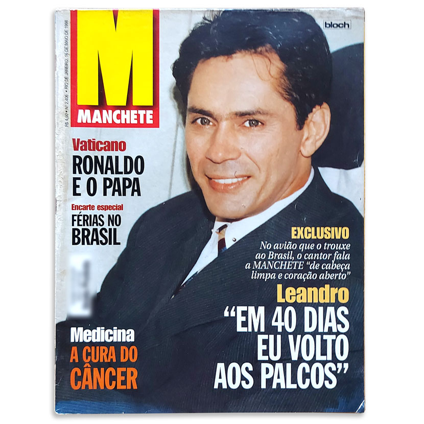 Revista Manchete 2406 16/05/1998 Leandro Cura Do Câncer S2