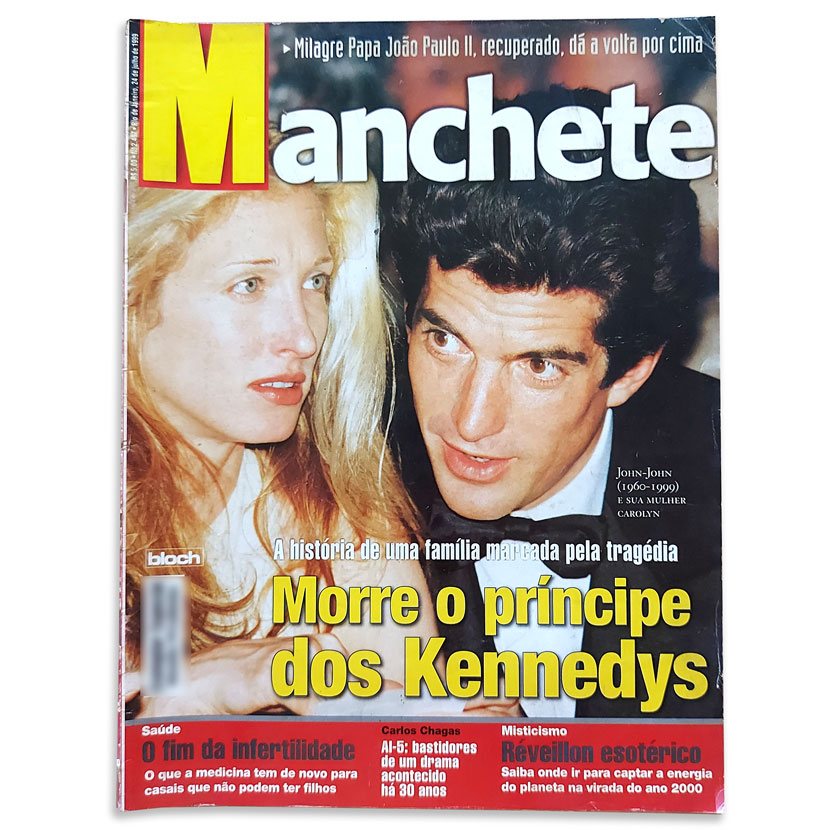 Revista Manchete 24/7/1999 Morre O Príncipe Dos Kennedys S2