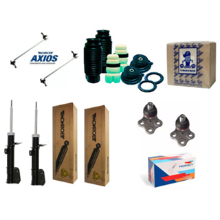Par Amortecedor dianteiro + Kit Completo + Bieleta e Pivo - Fiat Stilo em Oferta na Shopee