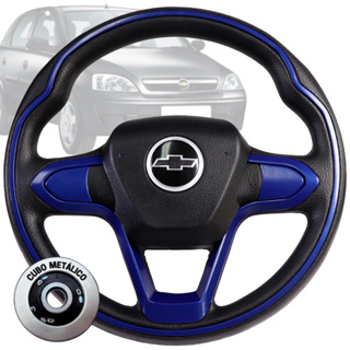 Volante Esportivo Bmw Azul D20 1993 Em Diante C10 D10 em Oferta na Shopee