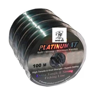 LINHA PLATINUM XT SAFARI MAX 0.30 300MT/LB:26.80/KG:12.20 em Oferta na Shopee