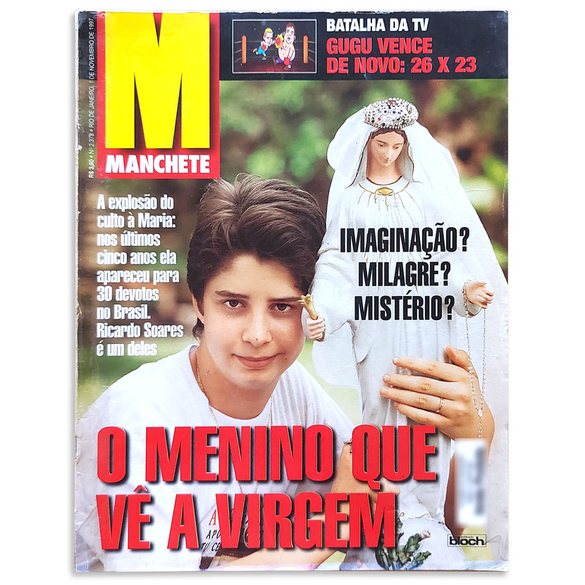 Revista Manchete 2378 1/11/1997 O Menino Que Vê A Virgem S2