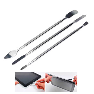 kit 3 Espátulas De Aço Precisão para Manutenção Abrir Desmontar Celulares Tablets Notebook Ipad em Oferta na Shopee