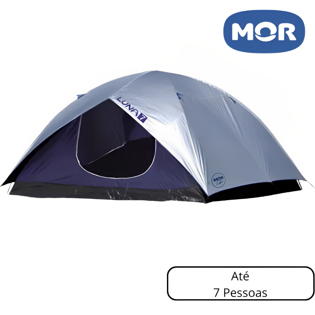 Barraca Luna Impermeável 7 Lugares Pessoas Mor Praia em Oferta na Shopee