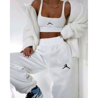 Conjunto J Moletom moda feminina inverno calça