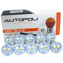 Lâmpada de Led 2 Polos 1034 24v 3 Watts 10 Unidades - Autopoli | Piqueri Autopeças