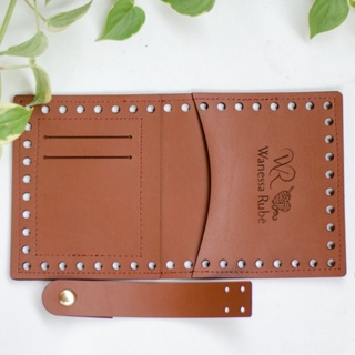 kit Fundo para carteiras para crochê 13x23cm couro sintético em Oferta na Shopee