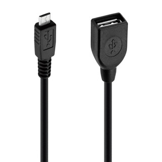 Cabo OTG Adaptador Micro USB V8 para USB para Celular Teclado Mouse Pendrive Samsung Xiaomi