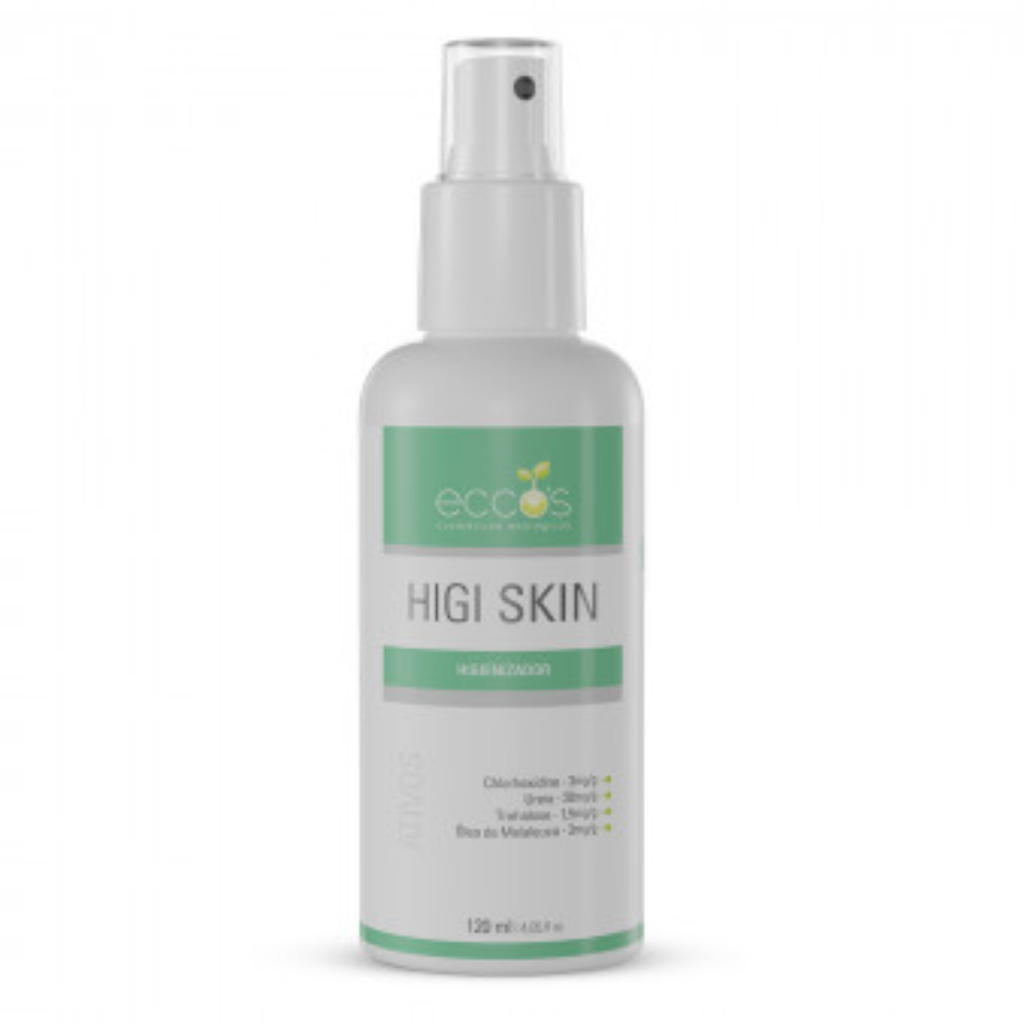 Fluido Higienizador Facial Bactericida Higi Skin 120ml