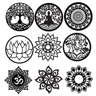 Placa Mandala Mdf 15cm Energia movimentação Proteção Prosperidade Aplique Decorativo em Oferta na Shopee