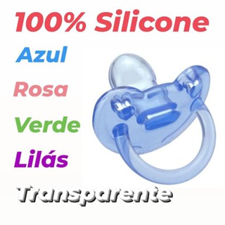 Chupeta silicone soft bebê bico ortodôntico fase 2