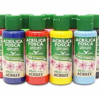 Tinta Acrílica Fosca Nature Colors Acrilex 60ml - Unidade (Parte 1) em Oferta na Shopee