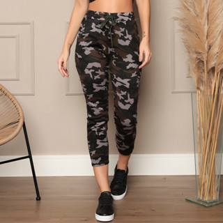 Calça Camuflada importado l Poliéster c/ Elastano l Variadas.