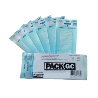 Envelope Esterilização 5x13cm em Autoclave Piercing Joias Limas Brocas Brincos manicure podóloga em Oferta na Shopee