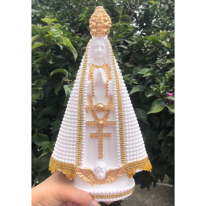 Imagem Nossa Senhora Aparecida 3D 30cm em Oferta na Shopee