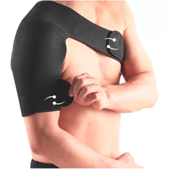 Protetor de Ombro Ortopédica Ombreira Suporte Clavícula de Neoprene Faixa Lateral
