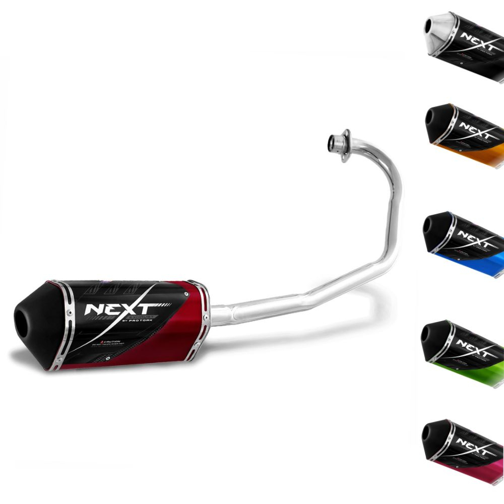 Escapamento Escape Pro Tork Next Para Moto Titan 150 Fan 150 Titan 160 Start 160 em Oferta na Shopee