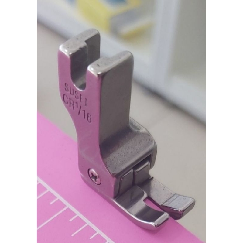 CR várias medidas Calcador de Pesponto Reta Industrial Lado Direito maquina costura em Oferta na Shopee