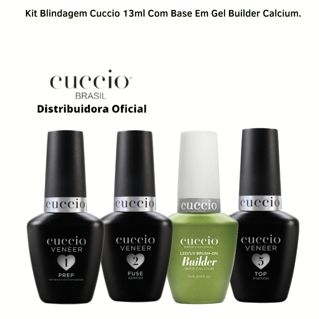 Kit Blindagem com a Base Calcium (VERDE) 13ml