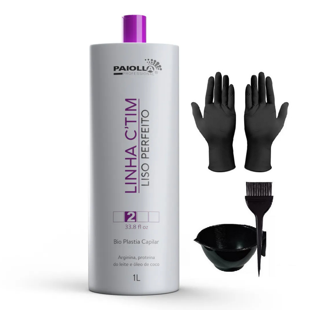 Paiolla Escova Progressiva Ctim Liso Perfeito 1 Lt