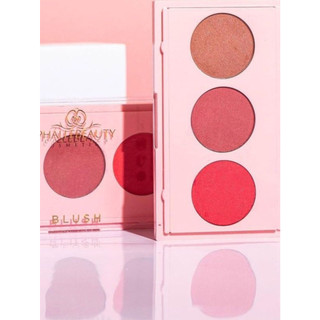 Trio Paleta De Blush - Phallebeauty