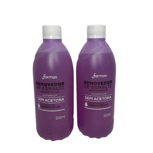 Removedor de Esmalte FARMAX - UVA 500ML