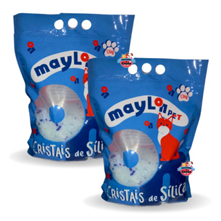 2x Areia Higiênica para Gatos Cristais de Sílica Maylon Pet 1,5 kg em Oferta na Shopee