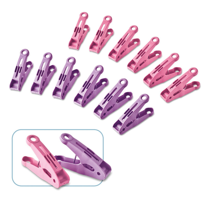 120 Prendedores de Roupas Pregadores em Plástico Resistente Cores Vibrantes