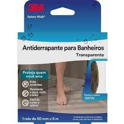 Fita Safety Walk Antiderrapante P/ Banheiro E Áreas Úmidas 3m 50mmx5m