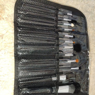 kit com 12 pincéis para maquiagem