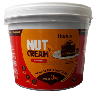 Creme de Avelã Avela com cacau Barion NutCream 3kg Food Service