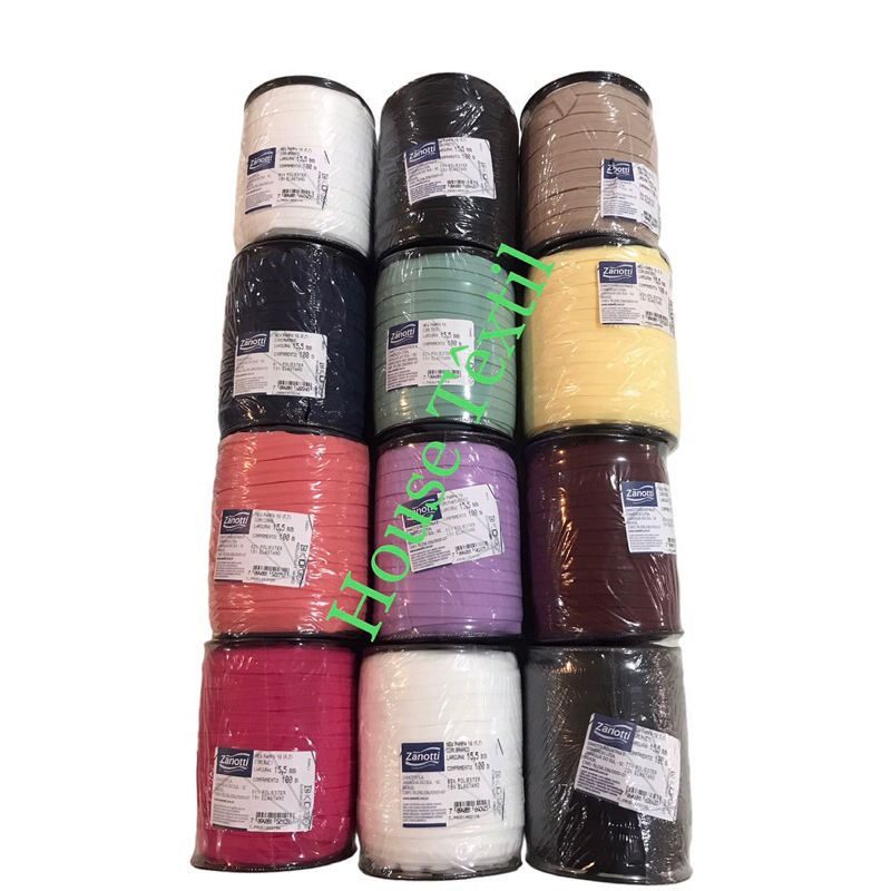 Vies Elastico New Pampa Para Sutiã e Calcinha. Tiras c/ 10 Metros Por Cor em Oferta na Shopee