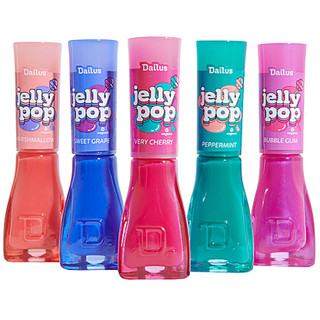 Esmalte Translúcido e Brilho Intenso Dailus Jelly Pop 8ml