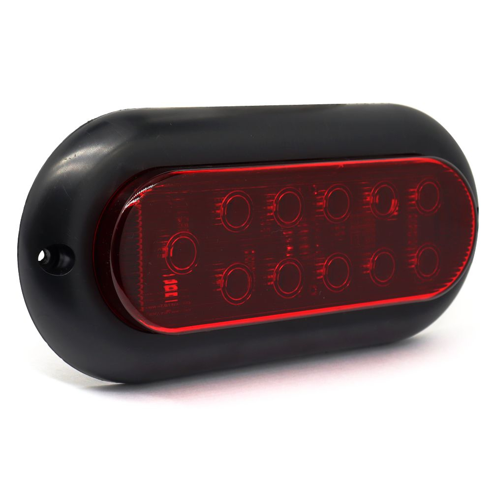Lanterna Traseira Led Selada Carretinha Reboque Jet Ski Barco Universal 12 Volts