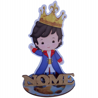 12 Peças Centros Mesa Pequeno Principe Moreno Personalizado Lembranças Festa em Oferta na Shopee