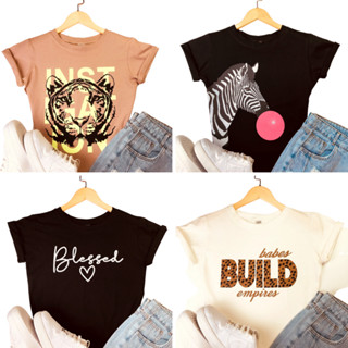 T Shirt Feminina Camiseta Feminina Baby Look Feminina Algodão 100% Premium