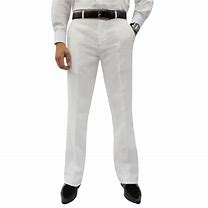 calça social branca oferta do dia