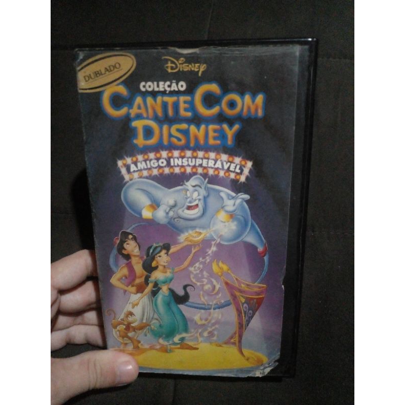 VHS Cante com Disney amigo insuperável ( dublado)