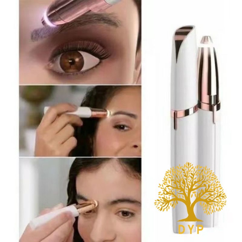 Caneta Depiladora Flawless para Sobrancelhas Elétrico Recarregável USB ou  Pilha -Pronta entrega