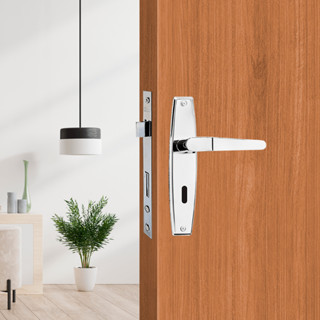 Conjunto De Fechadura Interna 1000 Alavanca Cromado Silvana