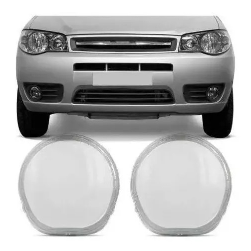 Lente Vidro Farol Milha Auxiliar Palio Siena Strada Punto