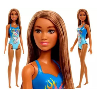 Barbie Praia Original Mattel Unidade Modelos Variados Azul