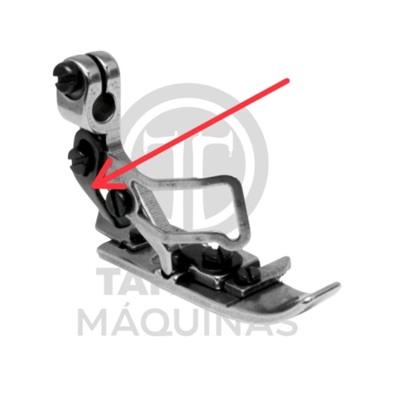Batedor do calcador para maquina de costura overlock, modelo siruba e similares